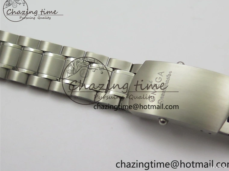 0207 Elegant Speedmaster Racing Master SS HRF 1:1 Best Edition White Dial on SS Bracelet A 7864